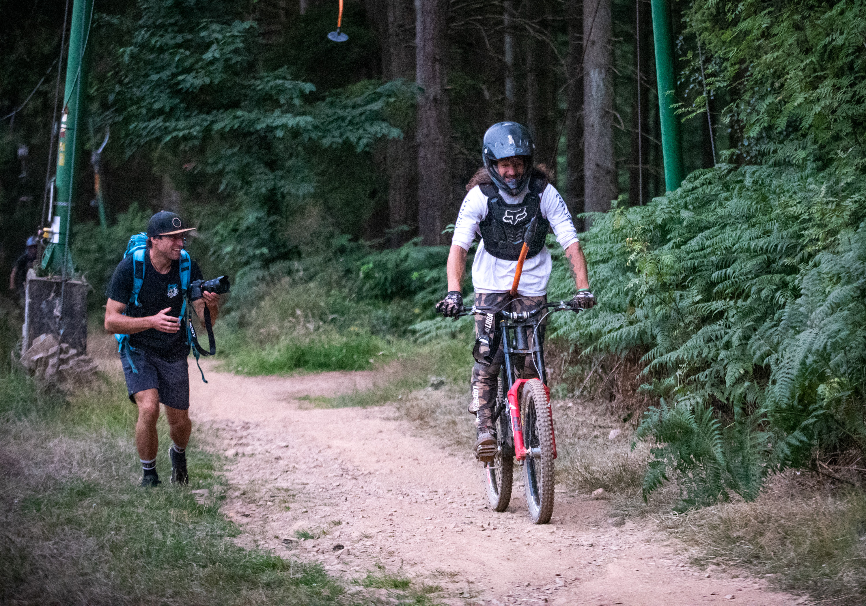 miha tratnik bajc photographing at malmedy fest sessions in belgium

